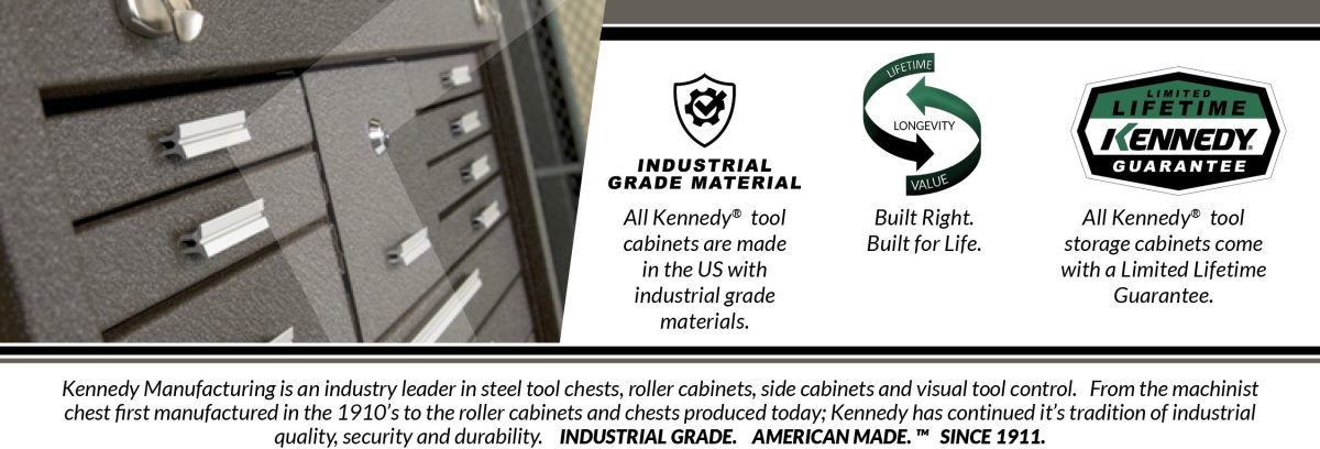kennedy manufacturing - tool boxes / chests & cabinets / shop