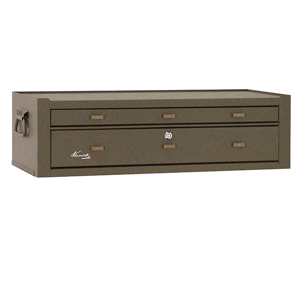 Kennedy Manufacturing 526B 8-Drawer Machinist's Chest with Friction Slides,  Brown Wrinkle