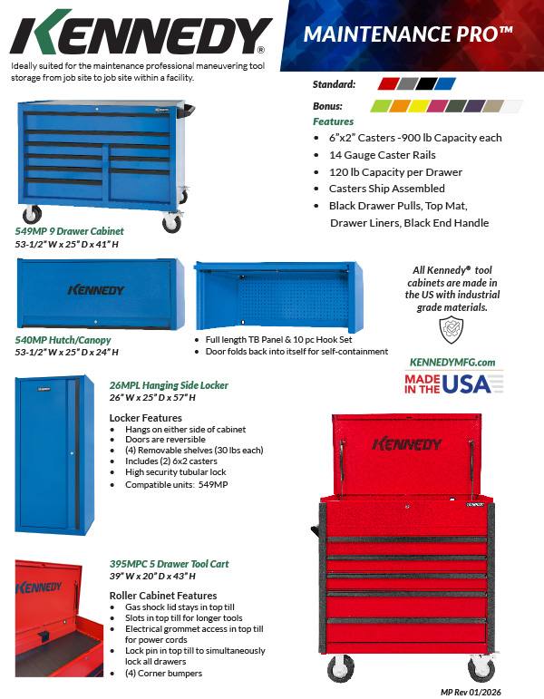 Maintenance Pro™ Flyer