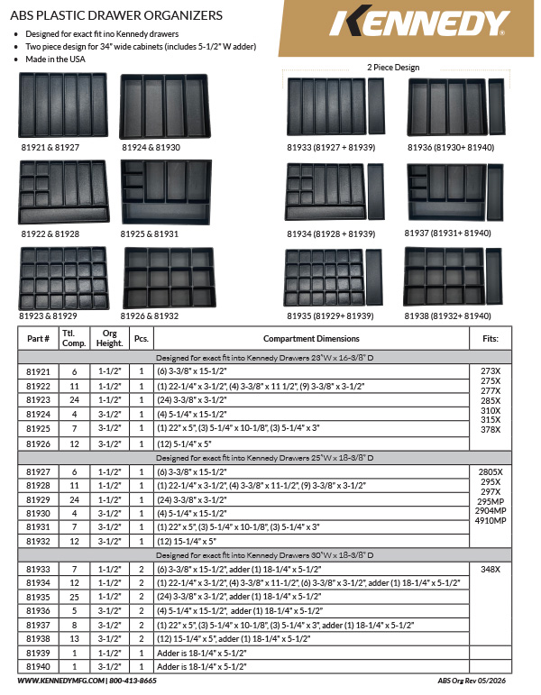 Drawer Dividers