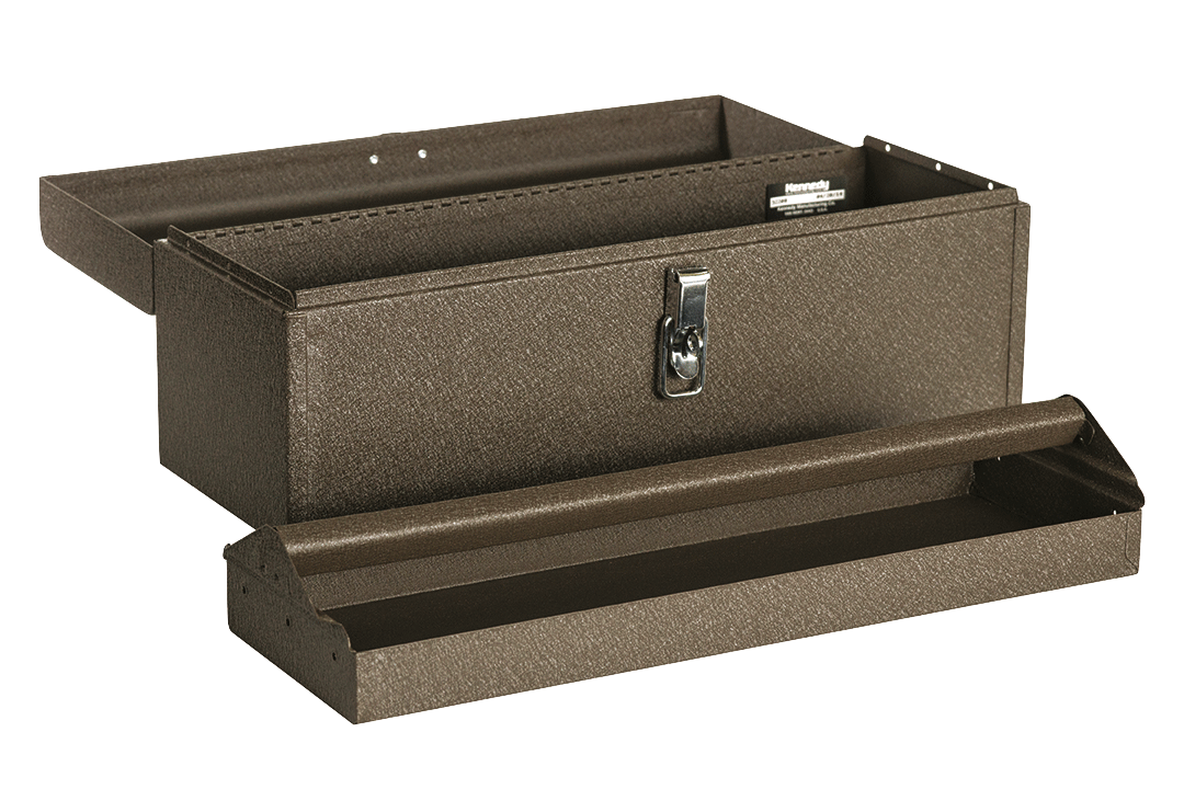 Kennedy Manufacturing 263B 26 3-Drawer Mechanics' Chest with Tote Tray,  Tan Brown Wrinkle